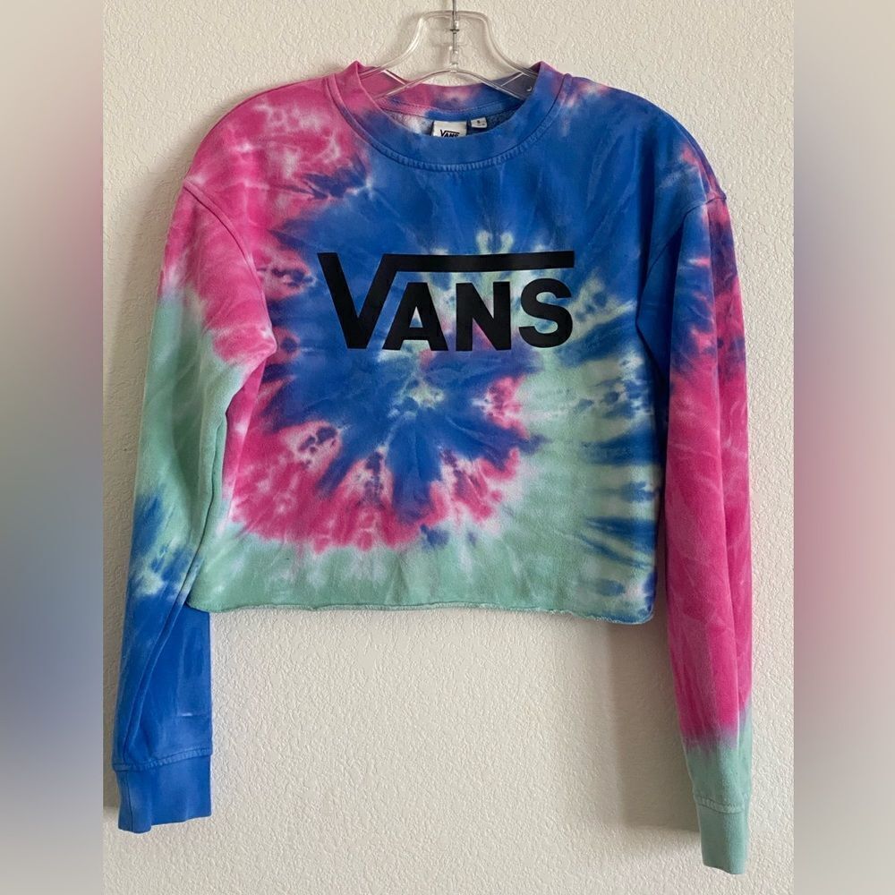 VANS Women’s Tie Dye Pullover Size S